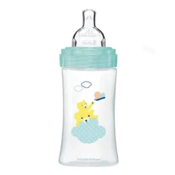 Biberon tétine plate debit moyens anti colique 270ml- Dodie