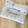 Cale tête & Coussin d'allaitement 2en1 Gris étoilé - Sleepy baby