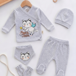 Pack Naissance 5 Pcs Douceur Coton - Magical dreams