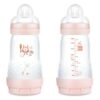 Biberon Easy Start anti-colique Mam 260ml rose