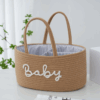 Panier à couches Organisateur pour Bébé en coton de cordes