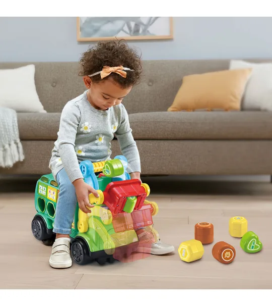 Maxi camion poubelle recyclo'formes- Vtech