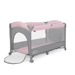 Lit & cododo MS oxford - Rose Gris+motif - Ms Innovations