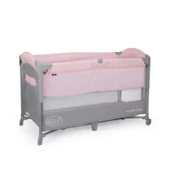 Lit & cododo MS oxford - Rose Gris+motif - Ms Innovations