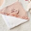 Serviette de bain bébé Ultra Absorbante - motif Beige