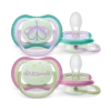 Lot de 2 Sucettes Ultra Air Night (0-6 mois) - Philips Avent