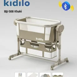Berceau cododo électrique Kidilo BJJ-508 5 vitesses Bluetooth télécommande moustiquaire