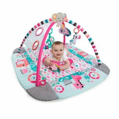 Tapis d'éveil Rabattable 5-en-1 en Rose - Activity