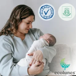 Ecolunes Lessive Bébé Écologique Hypoallergénique 2L – Sans parfum, testée dermatologiquement