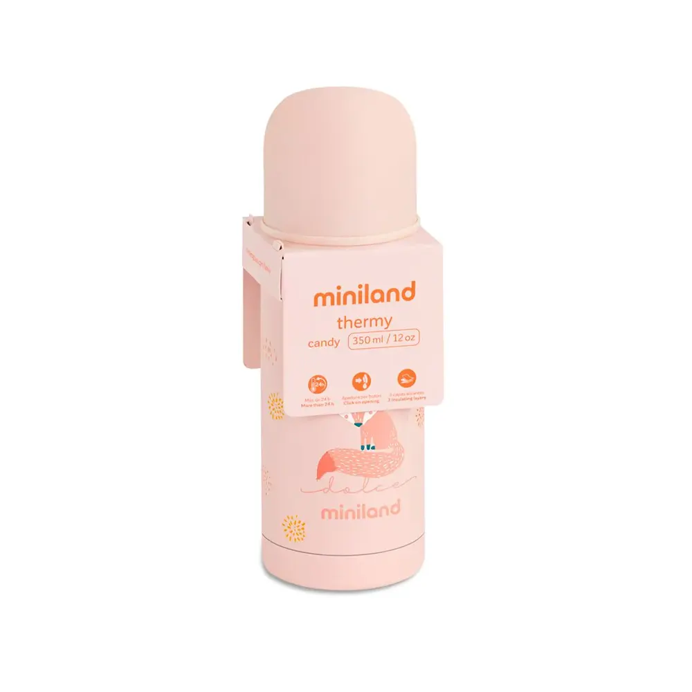 Thermos Candy 350 ml de Miniland maintient la température