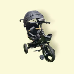 tricycle poussette en noir