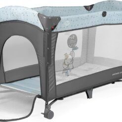 Lit & cododo MS oxford - Gris Bleu ciel - Ms Innovations
