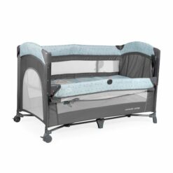 Lit & cododo MS oxford - Gris Bleu ciel - Ms Innovations