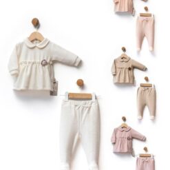 Ensemble Bébé Fille en Velours : Élégance et Douceur