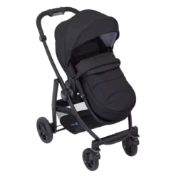Poussette révérsible confort EVO avec protection pluie Noir - GRACO