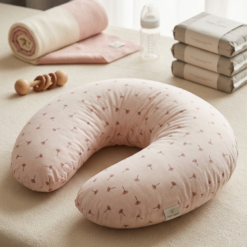 Coussin de grossesse allaitement assise 3 en 1 rose - bebekevi