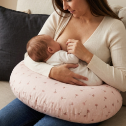 Coussin de grossesse allaitement assise 3 en 1 rose - bebekevi