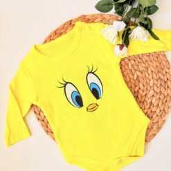 Body Bébé Tweety : Douceur et Confort du coton