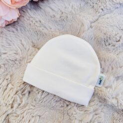 Bonnet bébé en cotton hyper doux - Babyjem - Blanc cassé