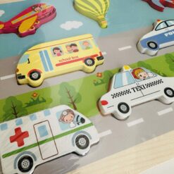 Puzzle les Moyens de transport V1 - YMF