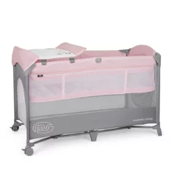 Lit & cododo MS oxford - Rose Gris+motif - Ms Innovations