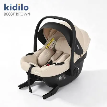 Coque Kidilo B003F i-Size ISOFIX groupe 0+ : naissance à 15 mois beige