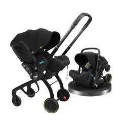 Poussette Siège Auto 2en1 gris – Max noir