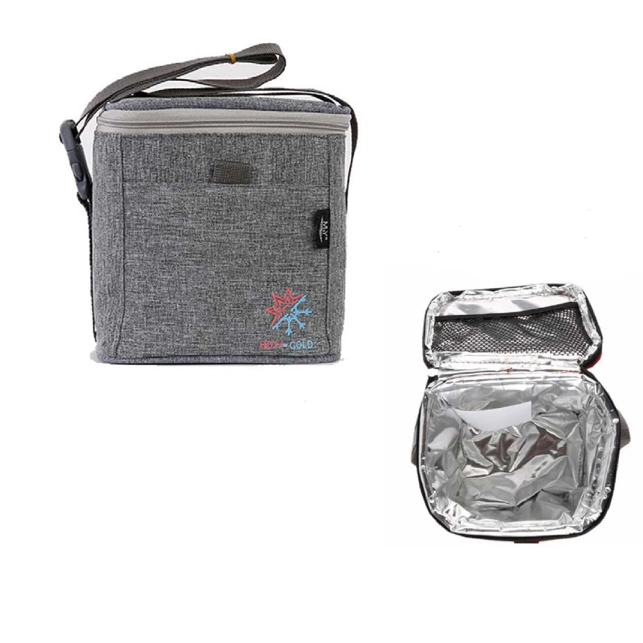 Sac gouter et biberons chauds et froids isotherme gris M-Y
