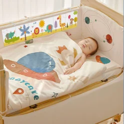 Livre pliable accordéon bébé stimulation visuelle couleurs contrastées dès naissance