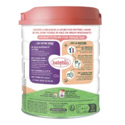 Babybio Optima Lait de Croissance Bio 2 âge d 6 à 12 mois 400g – Image 2