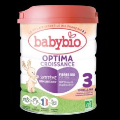 Babybio Optima Lait de Croissance Bio 3ème Âge 10-36 Mois 800g – Sans Huile de Palme – Image 2