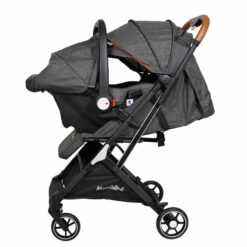Poussette valise Duo avec maxi Cosi Gris - monbebe