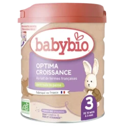 Babybio Optima Lait de Croissance 3ème Âge Bio de 10mois à 3ans 800g