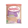 Babybio Optima lait croissance bio 2ème âge 6-12 mois 400g – sans huile de palme