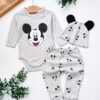 Ensemble tenue 3 pcs- coton organique