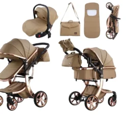 Poussette deluxe Réversible G10C + siège auto - kidilo