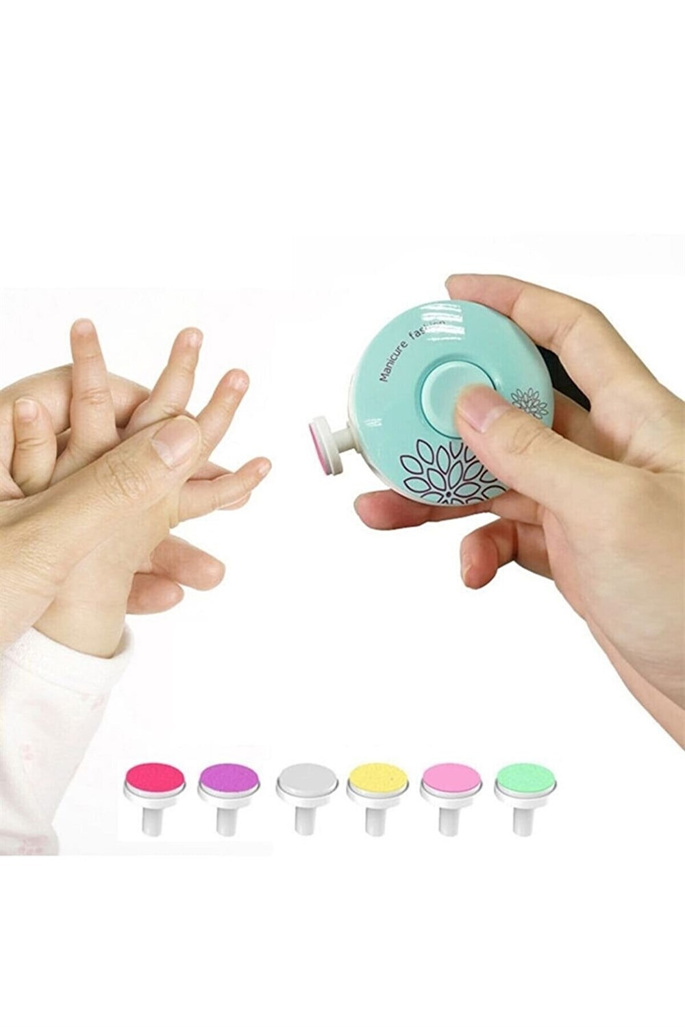 Kit Coupe-ongles Bébé, Lime à Ongles Bébé Pour Ongle Pour Nouveau-né Blanc  