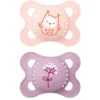 MAM- lot de 2 sucettes original 0-6mois  Fille