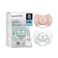 Sucette premium en silicone symetrique 0-6 mois – Suavinex