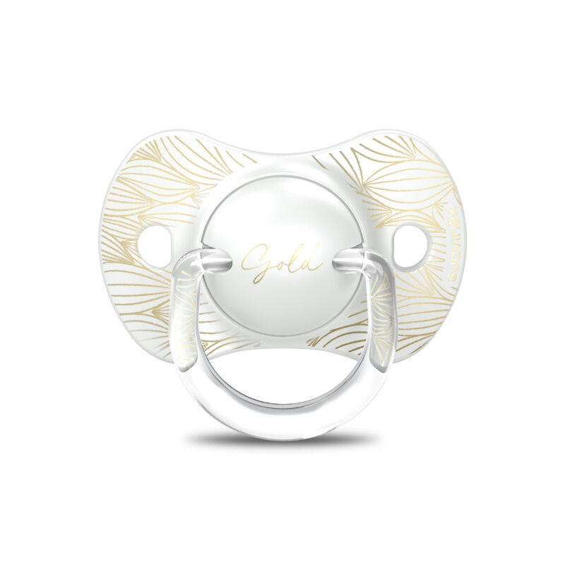 Suavinex, Sucette Bébé 0/6 Mois, Sucette Avec Tétine Symétrique SX Pro En Silicone, Tétine Réversible, Plate, Flexible, Respecte Le Développement Buccodentaire, Sucette Nouveau-né, Wonderland Rose