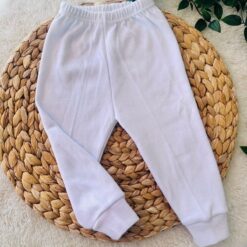 Pantalon Bébé en Coton Pieds ouverts : Sous-Vêtement Chaleur et Confort