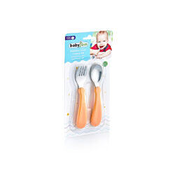 Couverts pour enfants en acier inoxydable 12mois+