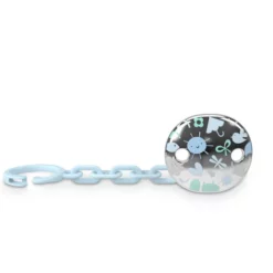 Attache Sucette Bijou +0 Memories bleu - suavinex
