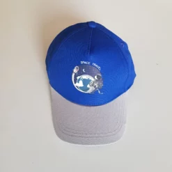 Casquette bleu à motif de space travel 4 - 8 ans - Kitti