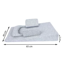 Plan incliné anti-reflux Gris - Sevibebe