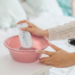 Thermomètre Pour Mesure La Température De L’eau Du Bain Rose - Suavinex