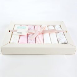 Boîte de mouchoirs en tissu pour bébé Prime Mixte ROSE- Sebi