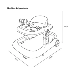 youpala trotteur multifonction space