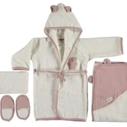 coffret peignoir deluxe coton