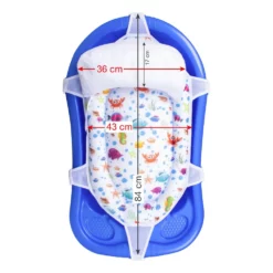 Filet De Bain et coussin flottant 2en1 motif Marin - Sevibebe